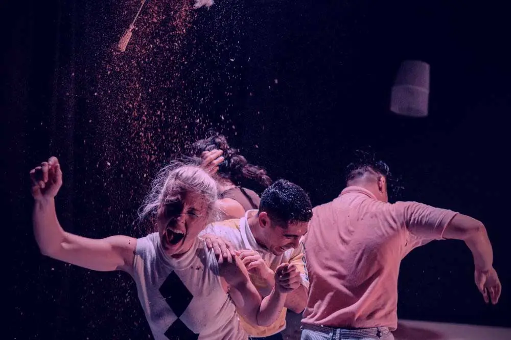 danseur en mouvement